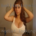 Nudist looking